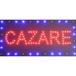 Reclama text led - cazare/ animatie luminoasa dinamica nou
