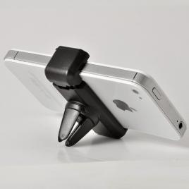 Suport auto pentru telefonul mobil cu prindere in grila de ventilatie si rotire 360 grade