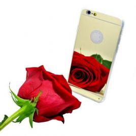 Husa apple iphone 6/6s, mystyle elegance luxury tip oglinda, gold