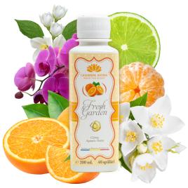 Parfum de rufe fresh garden cu arome de citrice, iasomie, musk, note aquatice, orhidee, santal, 200ml