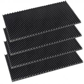 Placa fonoabsorbanta cofrag rf 28, izolare fonica, spuma poliuretanica, 1000 x 500 x 20 mm, 4 bucati