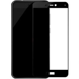 Folie de sticla mystyle 3d black pentru huawei p8 lite 2017 / p9 lite 2017