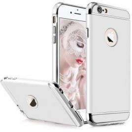Husa apple iphone 6/6s, mystyle elegance luxury 3in1 silver