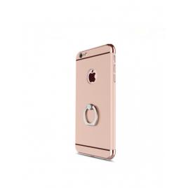 Husa apple iphone 7 plus, mystyle elegance luxury 3in1 ring rose-gold