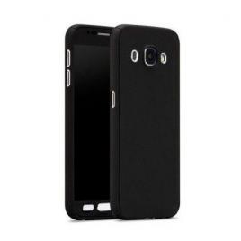 Husa fullbody mystyle black pentru samsung galaxy j3 2017 acoperire completa 360 grade cu folie de protectie