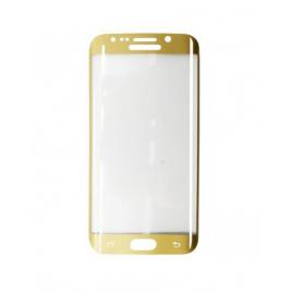 Folie de protectie curbata mystyle 3d gold pentru samsung galaxy s6 edge
