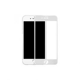 Folie din sticla securizata (tempered glass) 5d pentru iphone 7 plus alb