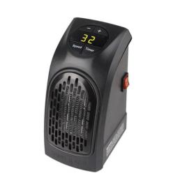 Aeroterma portabila cu incalzire instant, suprafata 25mp, 350w, neagra, izowe, timer