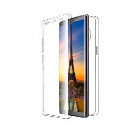 Husa pentru protectie compatibila cu samsung galaxy note 10 plus pc & glass -360� (fata si spate),