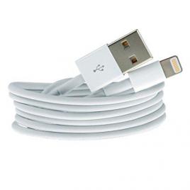 Cablu de date pentru iphone cu conector usb, alb