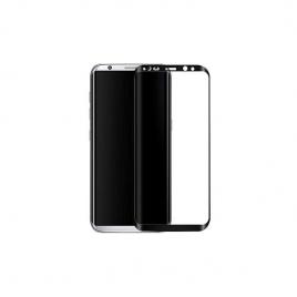 Folie sticla protectie display samsung galaxy s8 neagra acoperire completa 6d