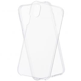 Husa pentru iphone xs max , fata si spate, protectie 360 grade, transparent