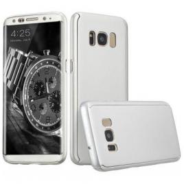 Husa samsung galaxy s8 full cover 360� ( fata + spate), silver