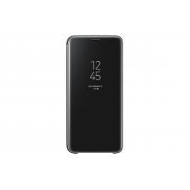 Husa de protectie clear view compatibila cu  samsung galaxy s20, negru, flip cover