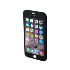 Husa de protectie cu acoperire completa 360 grade + folie protectie sticla pentru iphone 7, protectie spate,