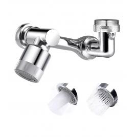 Extensie robinet rotativa, adaptor apa baterie, universal, rotatie de 1080 �, functie de economisire a apei,