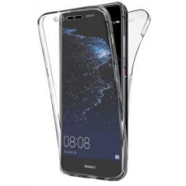 Husa 360 (fata + spate) silicon huawei mate 20 lite, transparent