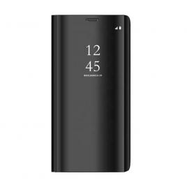 Husa flip carte clear view compatibila cu samsung g955 galaxy s8 plus negru