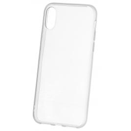 Husa tpu frosted frame pentru apple iphone 7 / apple iphone 8, transparent,