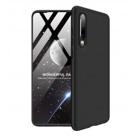 Husa detasabila pentru huawei p30, 360 grade + folie pet, negru