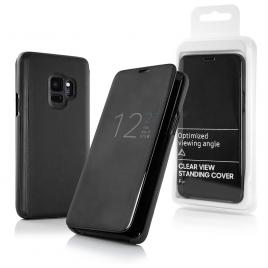 Husa telefon, clear view, compatibila cu samsung galaxy s9, negru