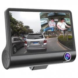 Camera de bord tripla dvr 1920 x 1080, s depot�, 25fps full hd, vedere nocturna, unghi de filmare 170 �, 3