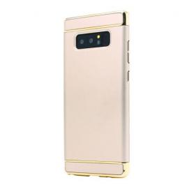 Husa de protectie pentru samsung galaxy note 8, luxury gold plated, fine touch