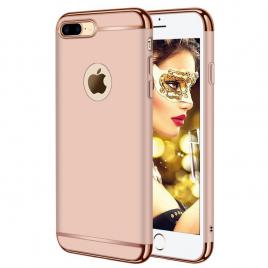 Husa telefon apple iphone 8 plus ofera protectie 3in1 ultrasubtire lux rose gold matte