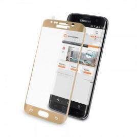 Folie sticla samsung galaxy s7 edge-gold