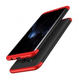 Husa samsung galaxy s8 plus gkk full cover 360 - negru/rosu