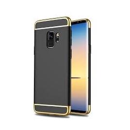 Husa samsung galaxy s9 luxury plating 3 in 1 negru/black