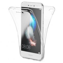 Husa full tpu 360� (fata + spate) pentru huawei p9 lite 2017, transparent