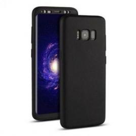 Husa fullbody mystyle pro black pentru samsung galaxy s8 acoperire completa 360 grade cu folie de protectie