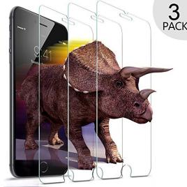 Set 3 folii protectie ecran sticla securizata telefon iphone 6 / 6s ultrasubtire