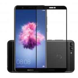 Folie de sticla huawei p smart 2018, mystyle 9d full glue black