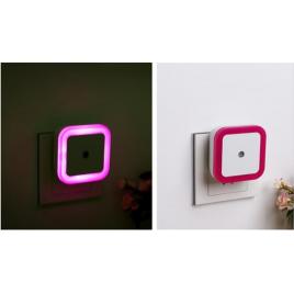 Lampa de veghe mystyle 3d red bright lamp cu senzor de lumina incorporat