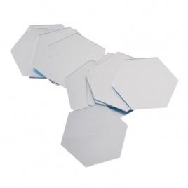 Set oglinzi design hexagon - oglinzi decorative acrilice cristal - diamant - mystyle luxury home - diagonala