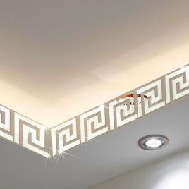 Set oglinzi design versace - oglinzi decorative acrilice cristal - diamant - mystyle luxury home 10 bucati/set