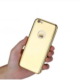 Husa apple iphone 8, mystyle elegance luxury tip oglinda, gold