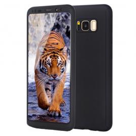 Husa full cover (fata + spate) pentru samsung galaxy s8 plus, negru