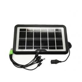 Panou solar portabil cclamp cl-638wp 6v 3,8w,0,63a , port multi usb, ip65
