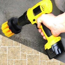 Perie rotunda mica pentru mocheta & uz casnic / profesional - mystyle� - detailing carpet brush cu adaptor