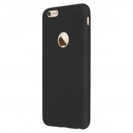 Husa pentru apple iphone 6/6s, glomax perfect fit negru mat