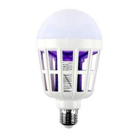Bec led puternic cu lumina albastra si electrosoc impotriva tantarilor, mustelor si insectelor zburatoare, 3w,