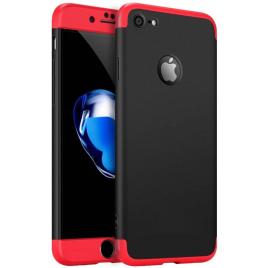 Husa pentru apple iphone 6/6s, glomax 360 negru-rosu
