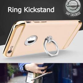 Husa pentru apple iphone 6/6s, glomax 3in1 ring perfectfit, gold