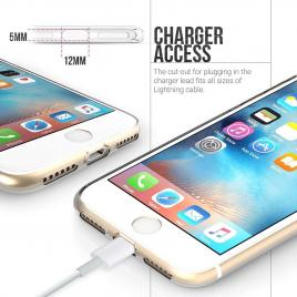 Husa pentru apple iphone 7, glomax perfect fit, transparent