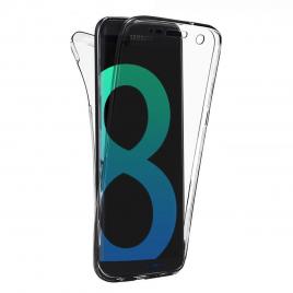 Husa pentru samsung galaxy s8, glomax tpu 360, transparent