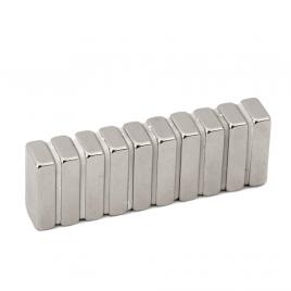 Magnet neodim bloc 20mm x 10mm x 5mm - set de 10 bucati
