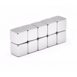 Magnet neodim cub cu latura de 10mm